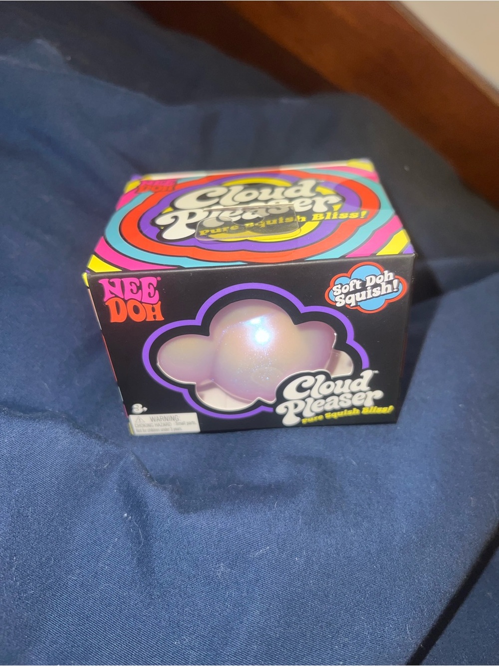 Cloud Pleaser Soft Doh Squish - Iridescent White